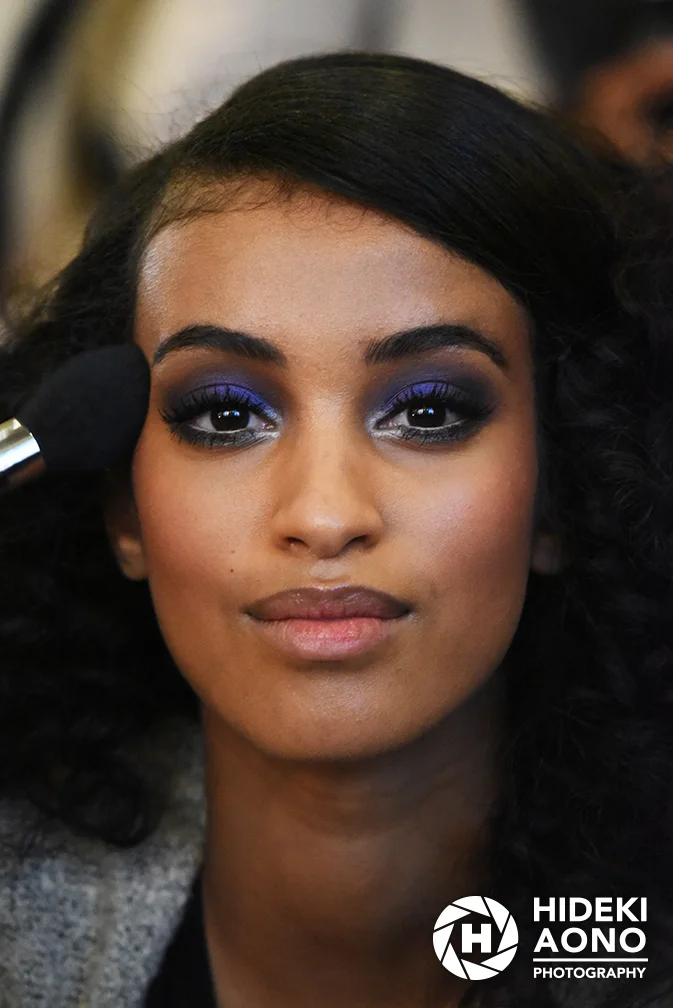 Hideki Aono Hair Makeup5 — NYFW Backstage Hair & Makeup