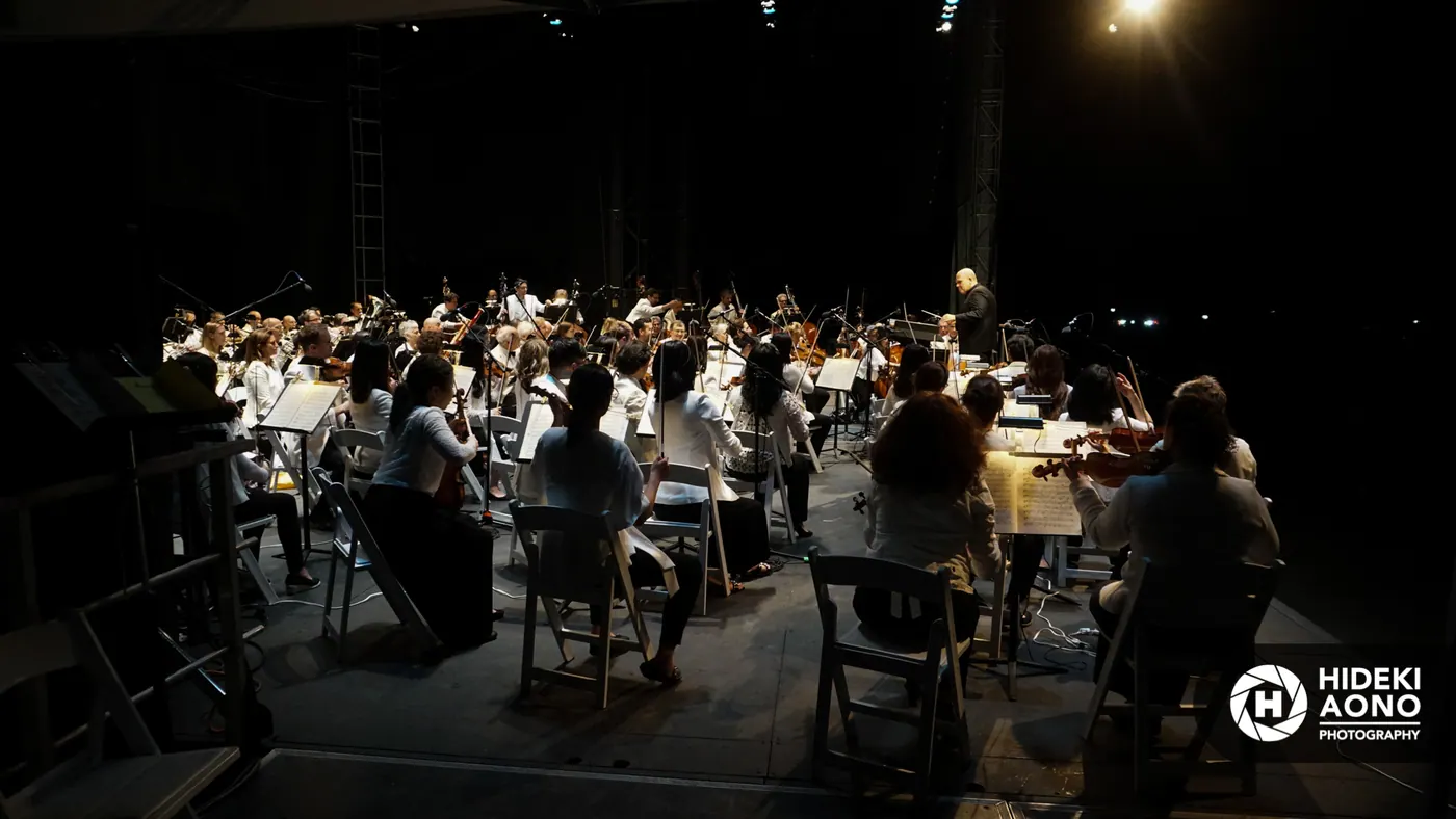 The crowd, Hideki Aono